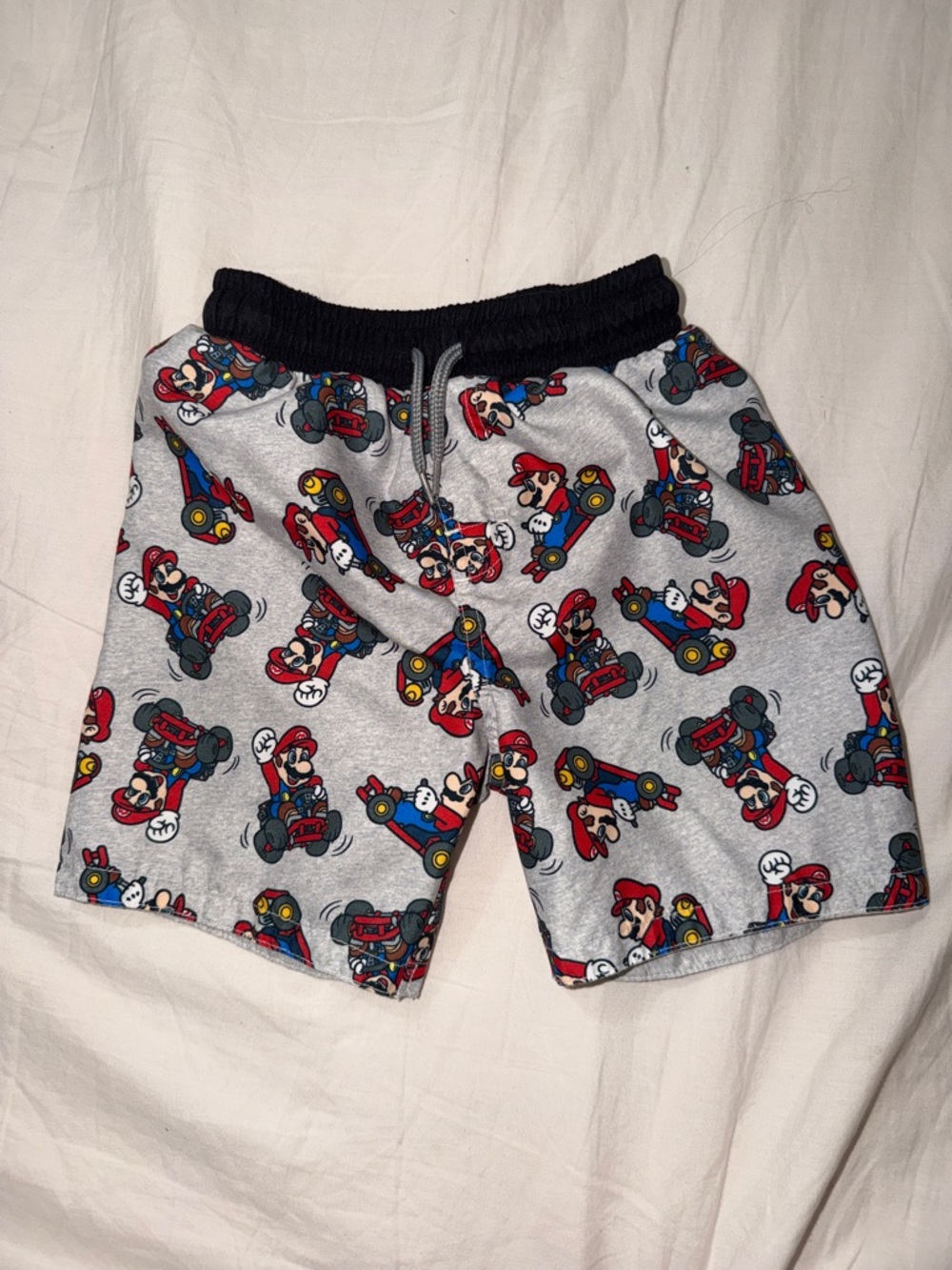 Mario Kart boys swim trunks